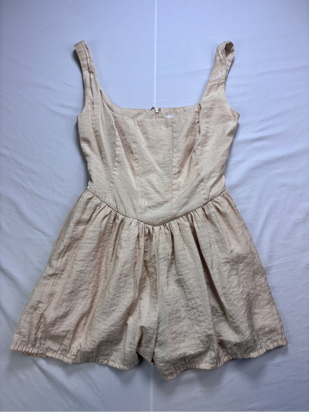 Princess Polly Judson Romper in Cream/Ecru Sz 4